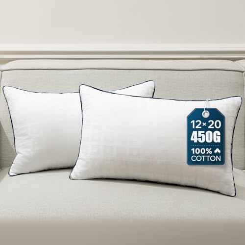 Phantoscope 12x20 Pillow Inserts, Lumbar Pillows by Phantoscope