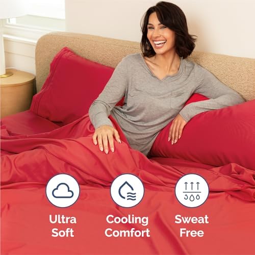 King Size 4 Piece Sheet Set - Image 4