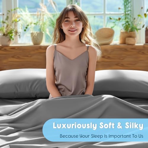 SONORO KATE 1000 Series 100% Egyptian Cotton Sheets, Extra Deep Pocket - Image 4