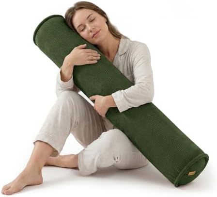 Cuddle Pillow – Corduroy Long Body Pillow by Ailuteie