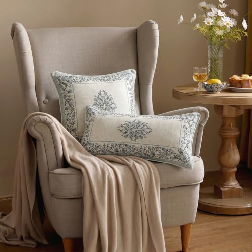 ISAENNE Designer Linen Throw Pillow Cover - Image 7