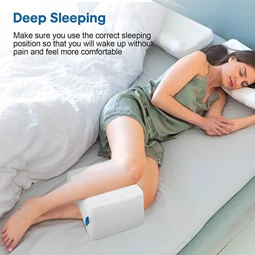 LESUMI Memory Foam Knee Pillow, Sleeping Leg Pillow, - Image 4