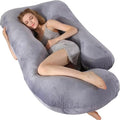 Elover U Shaped Pregnancy Pillow, Full Body Maternity Support by Elover