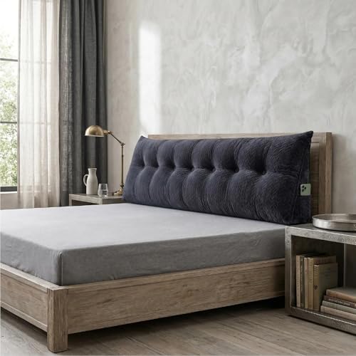 Headboard Pillow King Size, Reading Pillow by DVUAY
