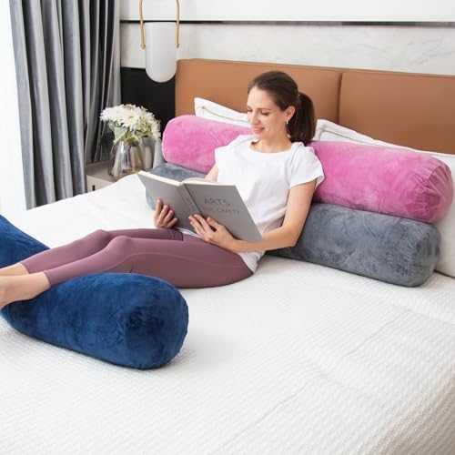 1 MIDDLE ONE Body Pillow, Memory Foam Round Body Pillows - Image 6