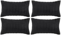 Fancy Homi 4 Packs Decorative Throw Pillow Covers by Fancy+Homi