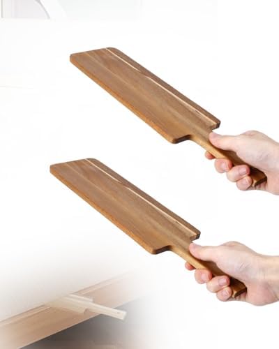 Wood Bed Tucker Tool for Changing Sheets, Easy Lever-Action Bed Maker by eZAKKA
