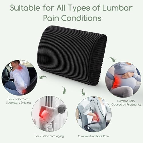 Lumbar Support Pillow for Recliner Chair/Accent Chair/Couch, Extra Large Memory - Image 6