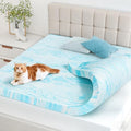 Topper 2 Inch Memory Foam Mattress Topper, Cooling Gel Foam Mattress Topper by Relaxinsideexploreoutside