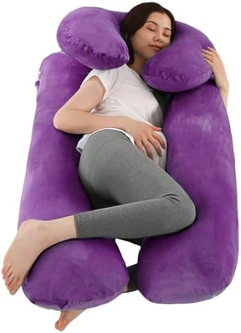 Pregnancy Pillows for Sleeping, 59 Inch U-Shaped Full Body Pillow, Maternity by OFFICIALGERMANBRANDTANTOMI