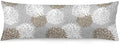 Boho Body Pillow Cover Rustic Floral Pillowcase by Unknown