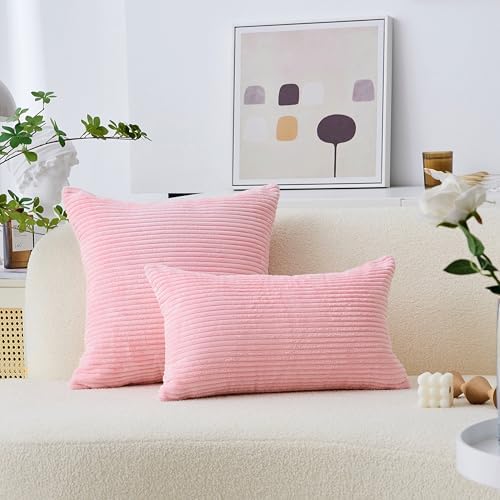 Home Brilliant Pink Euro Sham Covers - Image 5