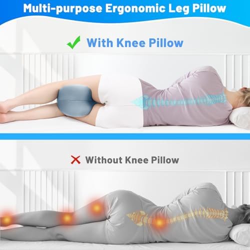 Knee Pillow for Side Sleepers, Leg Pillow - Image 5