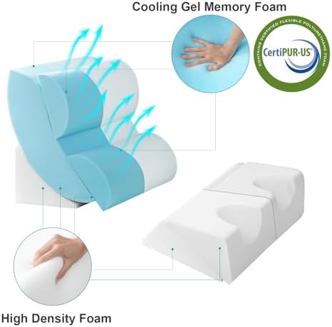 Hansleep Bed Wedge Pillow Set for After Surgery 6PCS, Post Surgery Pillow for - Image 3