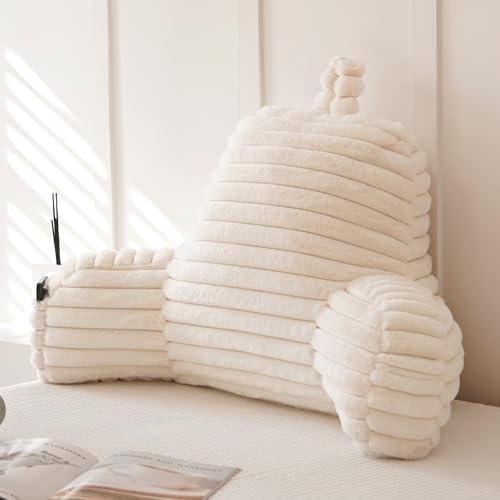 Large Reading Pillow for Adults, Back Support Pillow for Sitting Up in Bed - Image 4