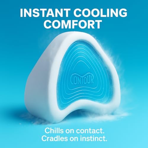 Contour Legacy Cool Leg & Knee Foam Support Pillow - Image 4