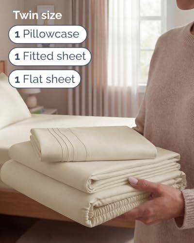 Twin Size 3 Piece Sheet Set - Image 3