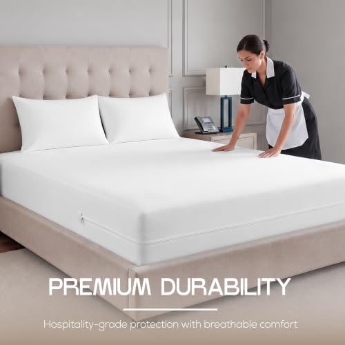 Bulk 10-Pack King Size Hotel Mattress Encasement 100% Waterproof - Image 5