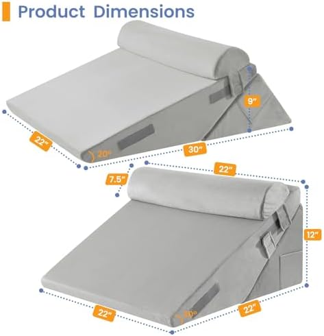Sasttie Adjustable Wedge Pillow Set - Image 2