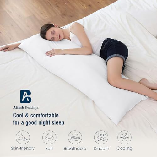 Body Pillow Cover with Zipper 20x72 Cotton Long Body Pillowcase Lumbar Pillow - Image 4