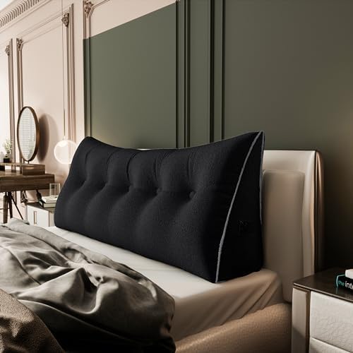 11 lbs Thickened Wedge Pillow Headboard Body Positioner Bed Backrest Support - Image 4