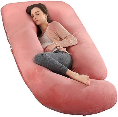 Elover U Shaped Pregnancy Pillow, Full Body Maternity Support by Unknown
