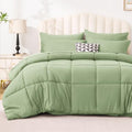 Love's cabin Plaid Queen Comforter Set by Lovescabin
