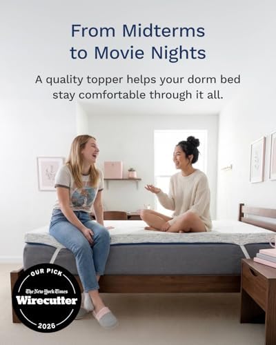 Viscosoft 3 Inch Memory Foam Mattress Topper Twin XL - Image 3