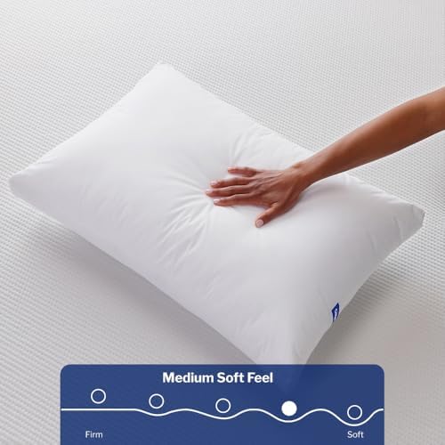 Casper Sleep Essential Pillow 2-Pack – King Down-Alternative Bed Pillow - Image 3