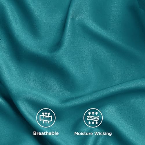Bedsure PureWoven 100% Rayon Derived from Bamboo, Twin XL Sheets, 3 Pieces - Image 4