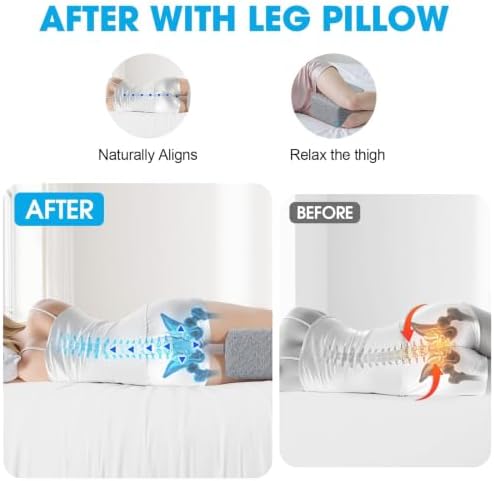 Knee Pillow for Side Sleepers, Leg Pillow - Image 7