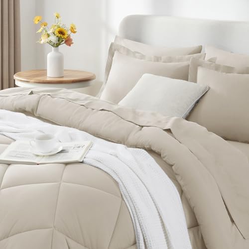 CozyLux California King Comforter Set 104"x96", 7 Piece - Image 3