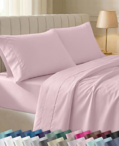 California Design Den Soft 100% Cotton Sateen Queen Sheet Set by CaliforniaDesignDen