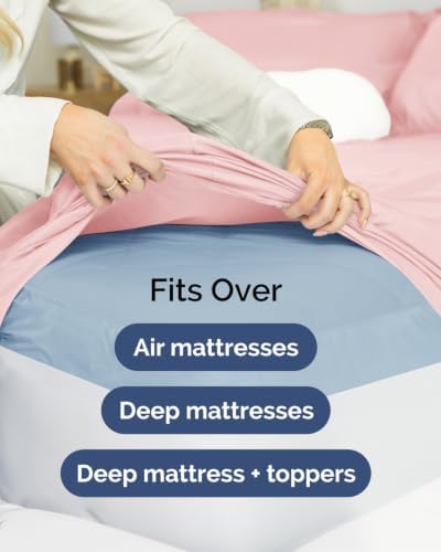 CGK Linens 2 Pack Extra Deep Twin XL Fitted Sheets - Image 7