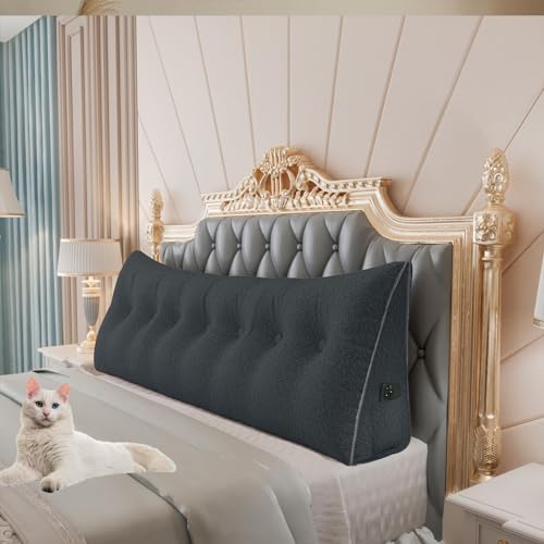 14 lbs Thickened Wedge Pillow Headboard Body Positioner Bed Wedge Pillow by Rucener