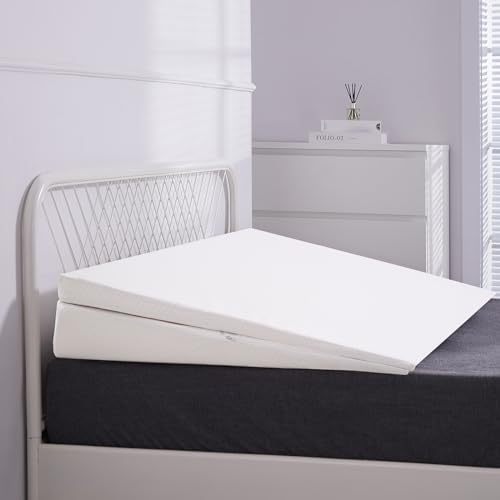 SUNYRISY Adjustable Wide Size Bed Wedge Pillow Wedge Mattress Topper by SUNYRISY