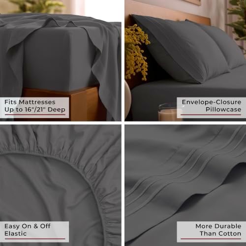 Mellanni Iconic 3-Piece, Ultra Soft Sheet Set - Image 5