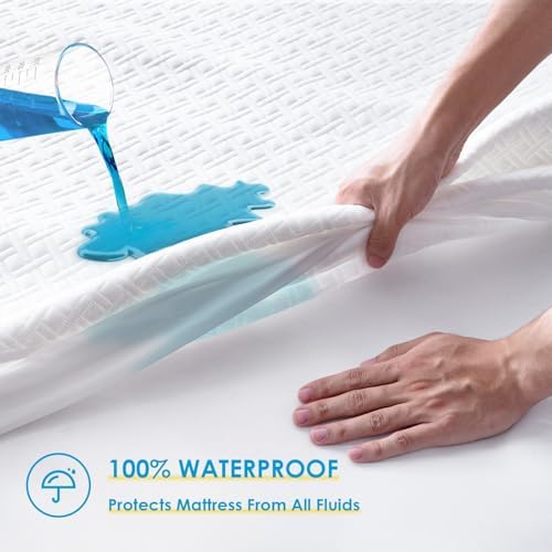 Cozymaker Queen Size 100% Waterproof Mattress Protector - Image 3
