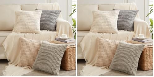 Fancy Homi 8 Packs Decorative Throw Pillow Covers by Fancy+Homi