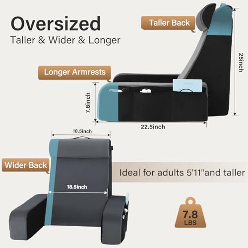 Vekkia 25" Reading Pillow for Bed - Image 6