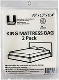 Uboxes King Mattress Poly Covers by uBoxes