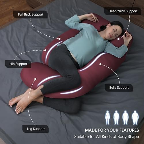 MOON PARK Pregnancy Pillows for Sleeping - Image 2