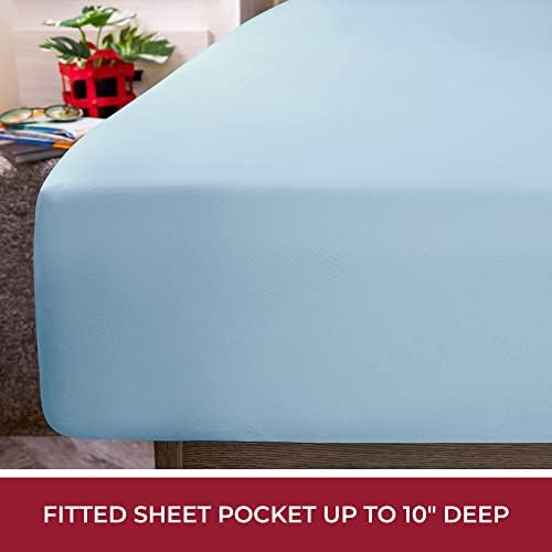 Mellanni Iconic 4-PC, Ultra Soft Sheet Set - Image 4