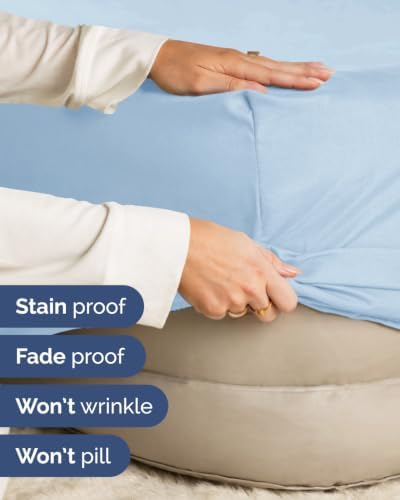 CGK Linens Extra Deep Flex Top Split Head King Fitted Sheet - Image 6