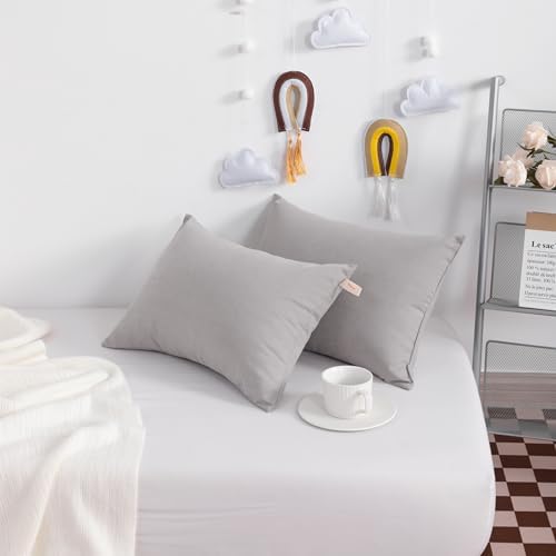 NTBAY Tiny Pillows, Down Alternative 7"x11" Microfiber Mini Pillow - Image 2