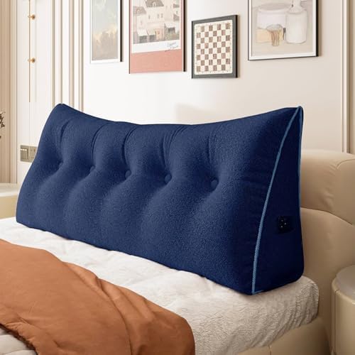 11 lbs Thickened Wedge Pillow Headboard Body Positioner Bed Wedge Pillow by Rucener