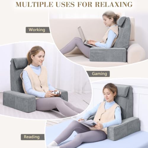 Reading Pillow for Sitting Up in Bed Backrest Pillow - Image 5