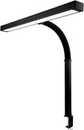 Neatfi 3000 Lumens Flex LED Desk Lamp with Clamp, Dimmable, 5 Adjustable Brightness Levels & 5 Light Modes, Memory Function, Eye-Caring & Flexible Lamp for Home & Office (31.5 Inches, Black)