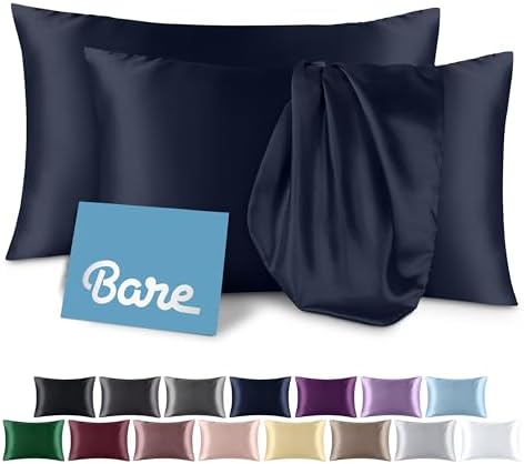 Bare Home Satin Pillowcases Envelope by BareHome