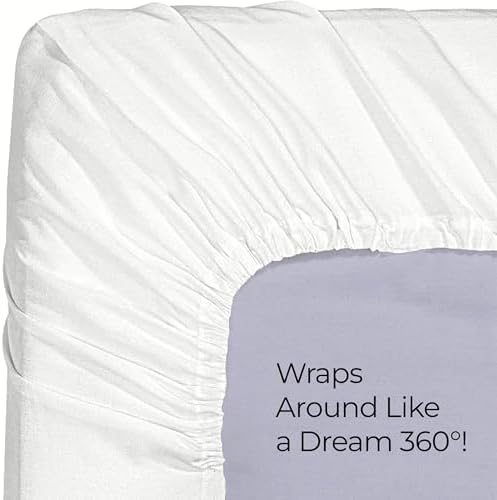 Pack of 2 Twin XL Fitted Sheet, Fits Up to 15 Inch Deep Pocket - Image 5